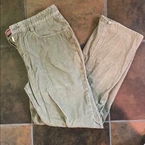 Vineyard Vines Corduroy “Five Pocket Pant” — Green